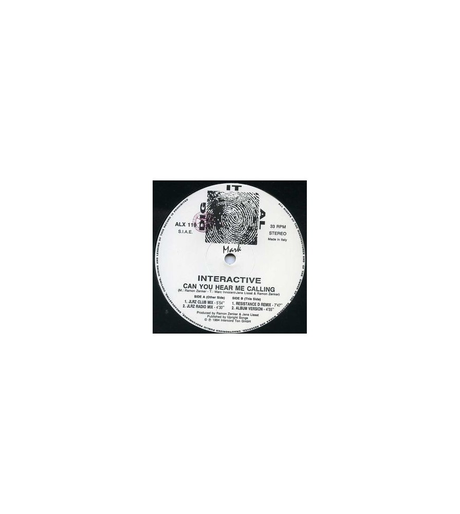 Interactive ‎– Can You Hear Me Calling 