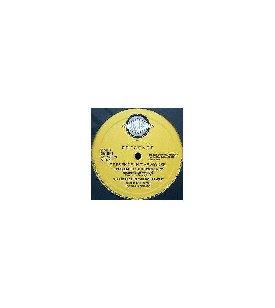 Presence  ‎– Presence In The House 