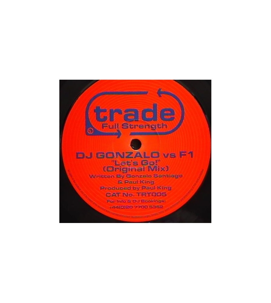 DJ Gonzalo vs. F1 ‎– Let's Go! 