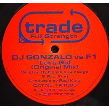 DJ Gonzalo vs. F1 ‎– Let's Go! 
