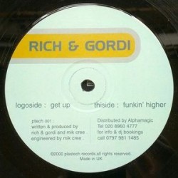 Rich & Gordi ‎– Get Up / Funkin' Higher 