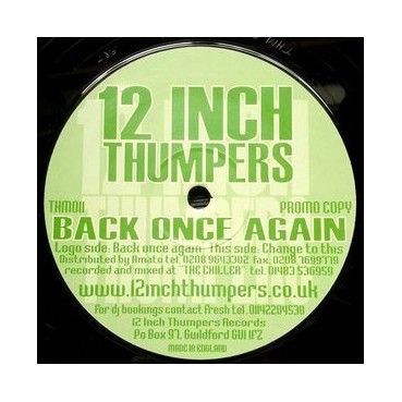 12 Inch Thumpers ‎– Back Once Again 