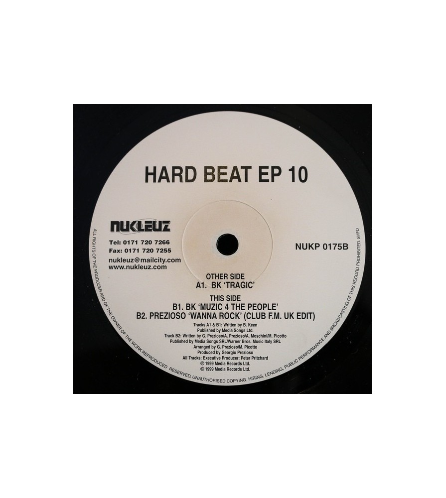 BK / Prezioso – Hard Beat EP 10 