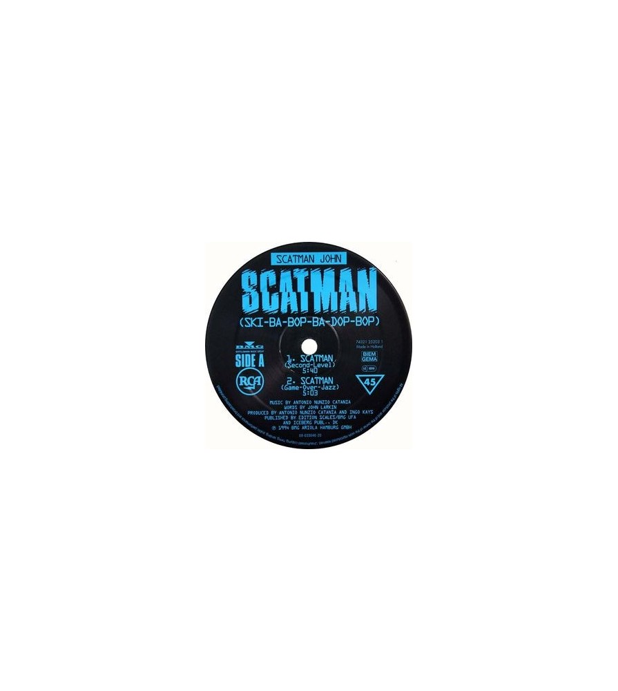 Scatman John ‎– Scatman (Ski-Ba-Bop-Ba-Dop-Bop) 