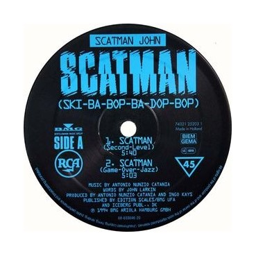 Scatman John ‎– Scatman (Ski-Ba-Bop-Ba-Dop-Bop) 