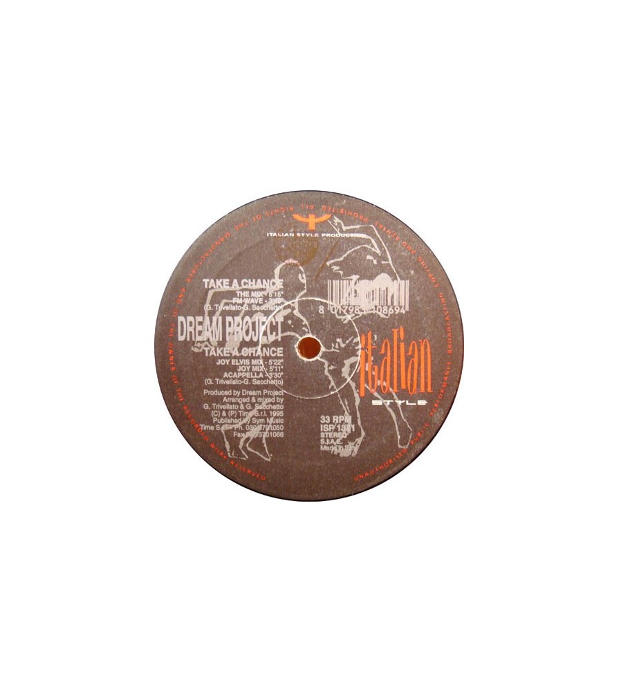 Dream Project - Take A Chance(REMEMBER 90'S¡¡¡  DISCAZO¡¡ ITALIAN STYLE)