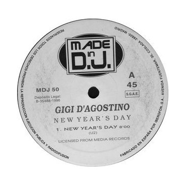 Gigi D'Agostino – New Year's Day (2 MANO,SELLO MADE IN DJ¡)