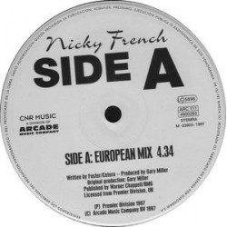 Nicky French ‎– Hard To Say I'm Sorry 