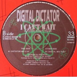 Digital Dictator ‎– I Can't Wait 