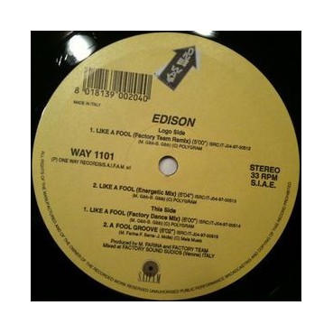 Edison - Like A Fool
