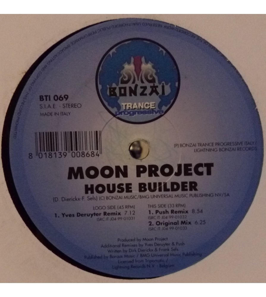 Moon Project ‎– House Builder 