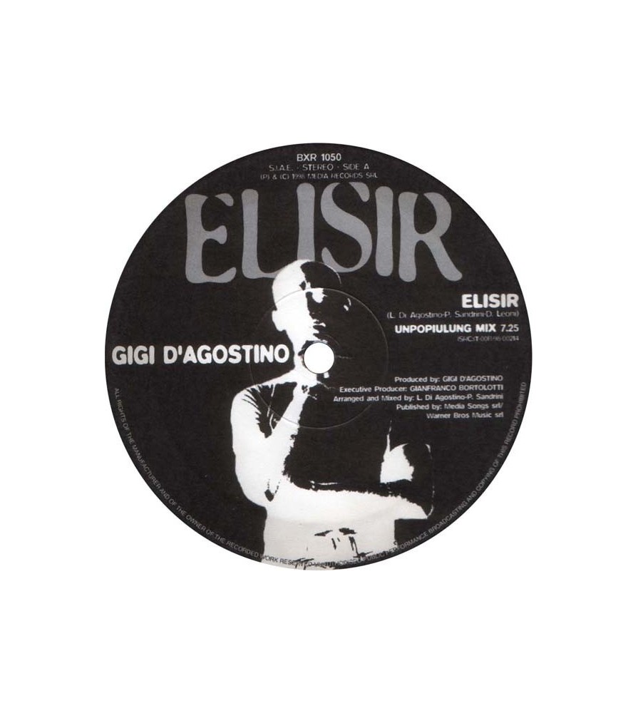 Gigi D'Agostino ‎– Elisir 