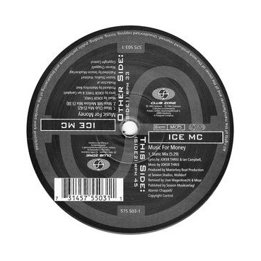 ICE MC ‎– Music For Money