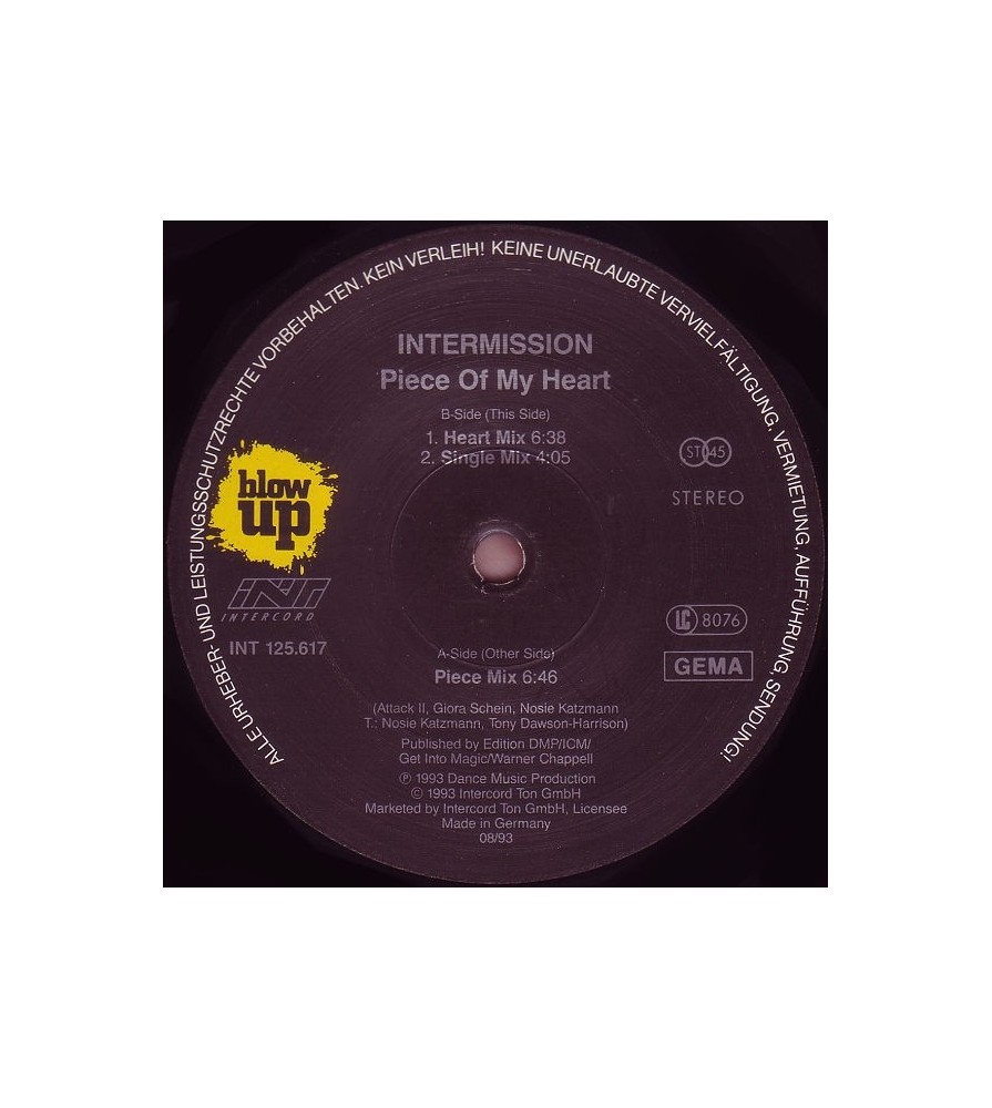 Intermission - Piece of my heart