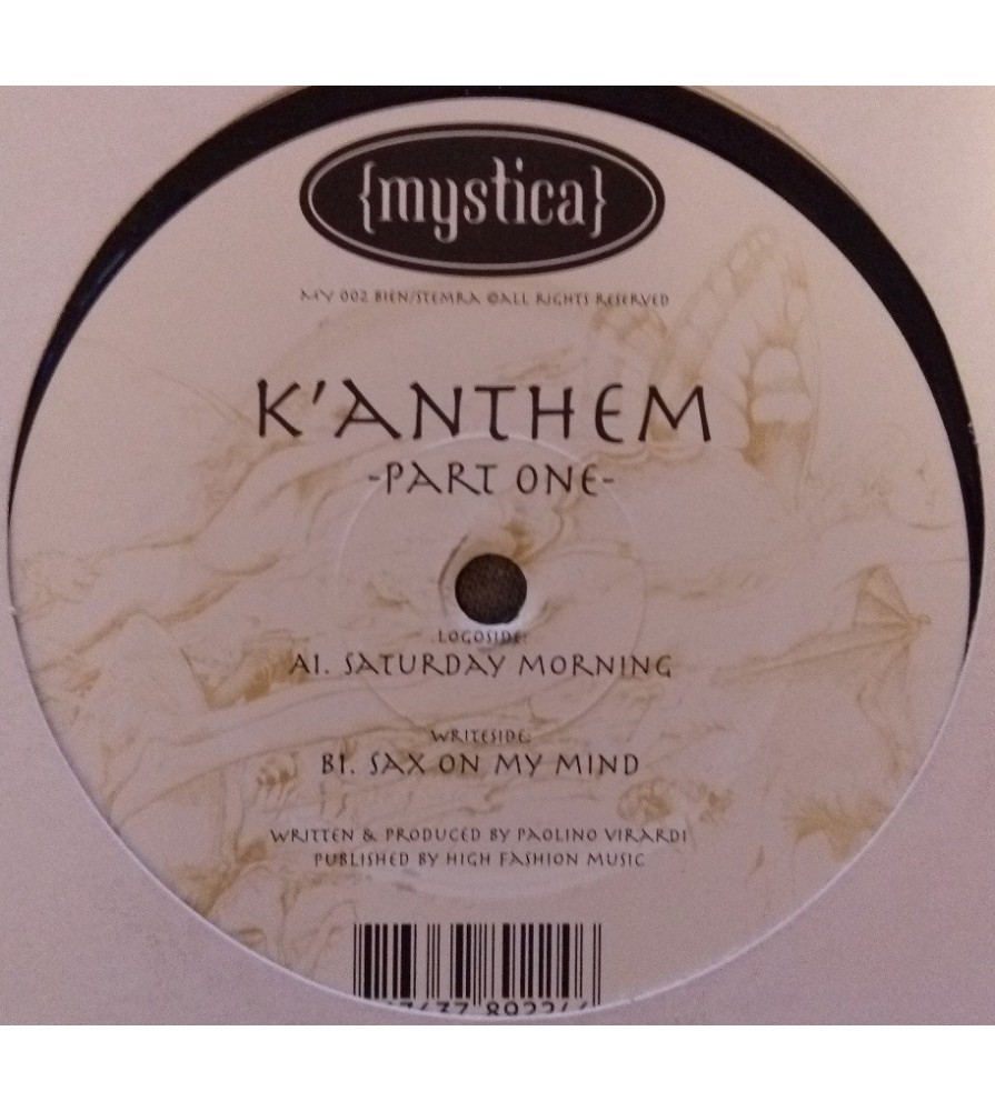 K'Anthem ‎– Part One 