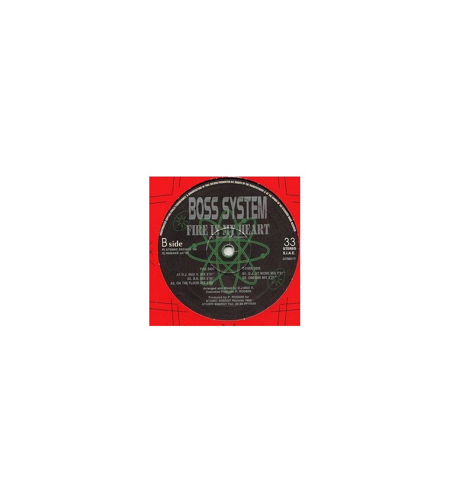 Boss System ‎– Fire In My Heart