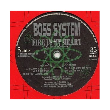 Boss System ‎– Fire In My Heart