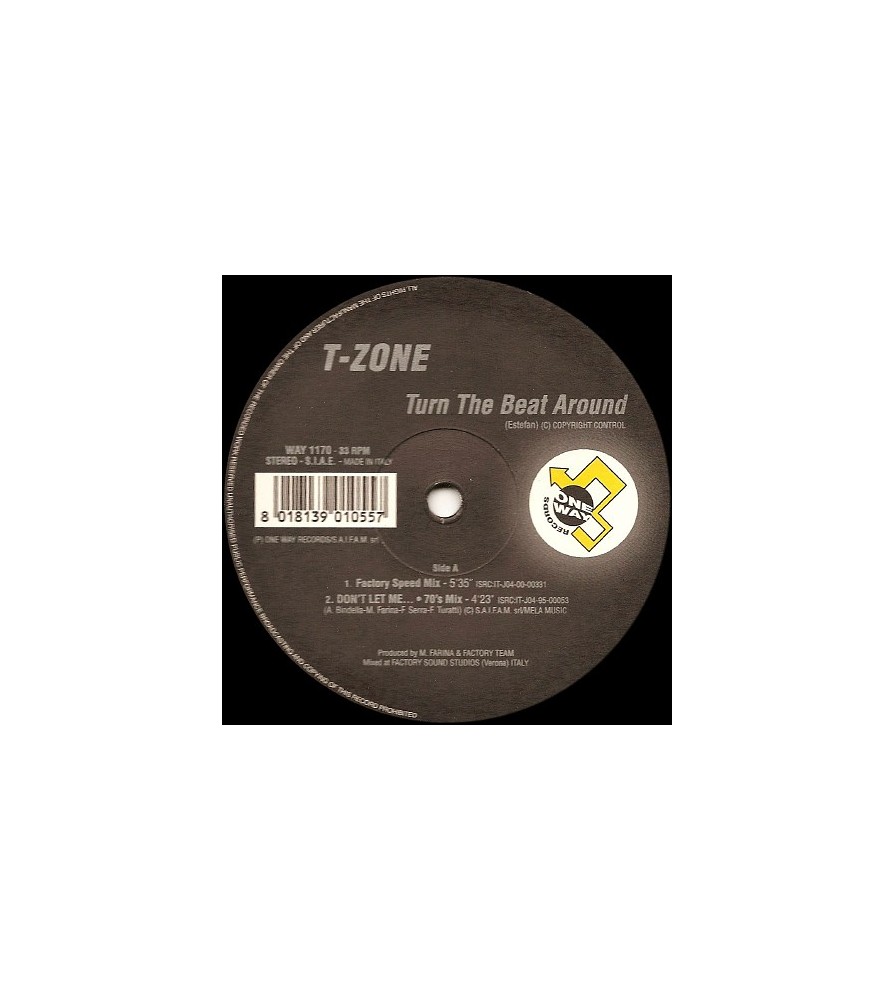 T-Zone - Turn The Beat Around(2 MANO,IMPECABLE¡)