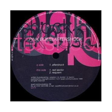 Pink Bomb ‎– Aftershock 