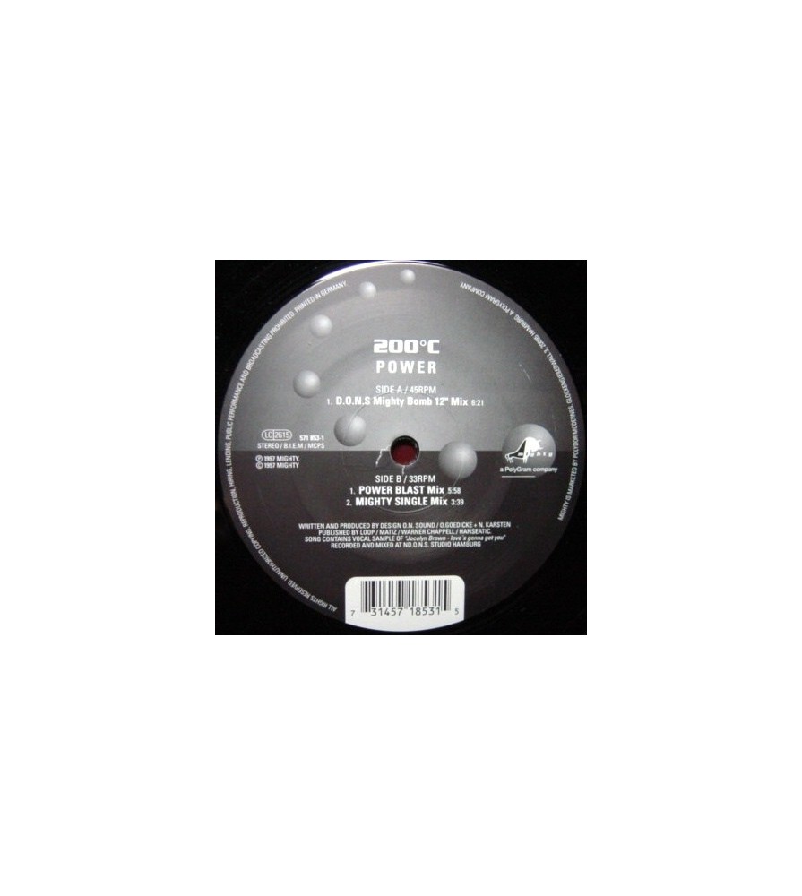 200°C ‎– Power 