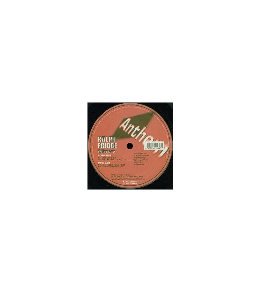 Ralph Fridge ‎– Mystery (ANTHEM)