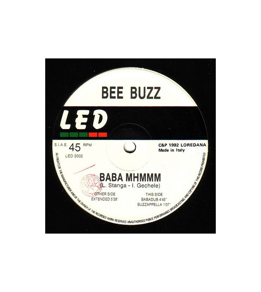 Bee Buzz ‎– Baba Mhmmm