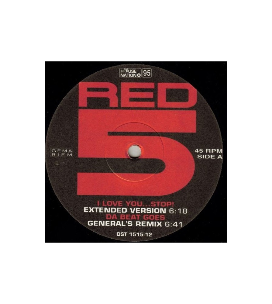 Red 5 ‎– I Love You...Stop
