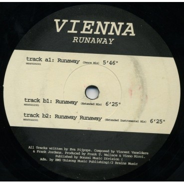 Vienna - Runaway(2 MANO,DISCAZO RECOMENDADO ISMAEL LORA¡¡)