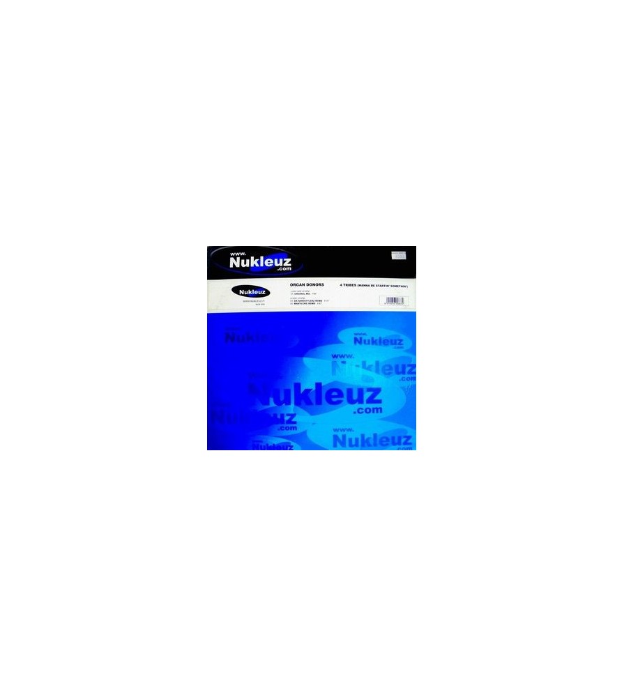 Organ Donors ‎– 4 Tribes (EDICIÓN ITALIANA A 1 CARA¡¡)