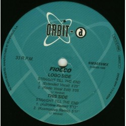 Fiocco ‎– Straight Till The End (ORBIT-A)