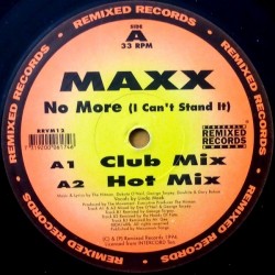Maxx ‎– No More (I Can't Stand It) 