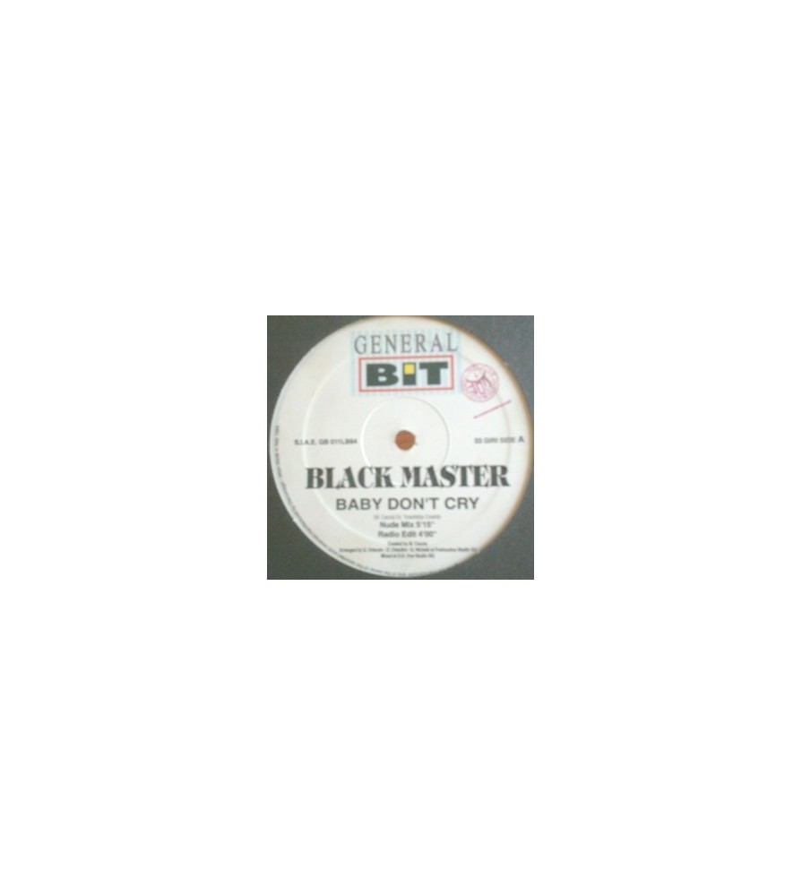 Black Master ‎– Baby Don't Cry 
