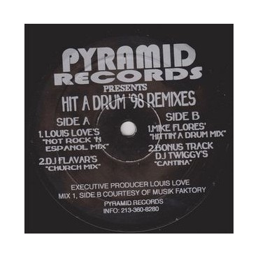 Louis Love & DJ Edd – Hit A Drum '98 Remixes Louis Love & DJ Edd – Hit A Drum '98 Remixes
