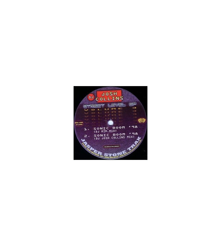 DJ Josh Collins ‎– Street Level EP Volume 3 