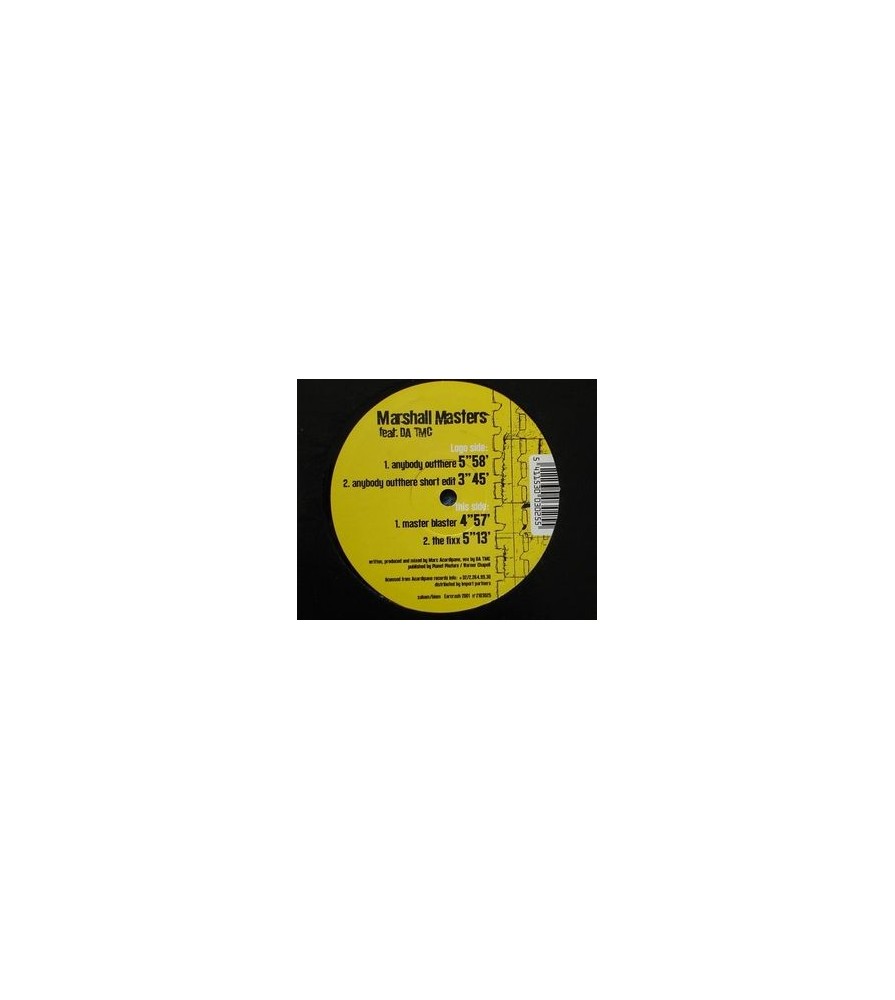 Marshall Masters Feat. Da TMC ‎– Anybody Outthere 