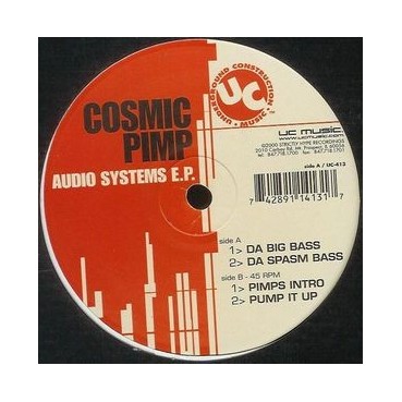 Cosmic Pimp ‎– Audio Systems EP