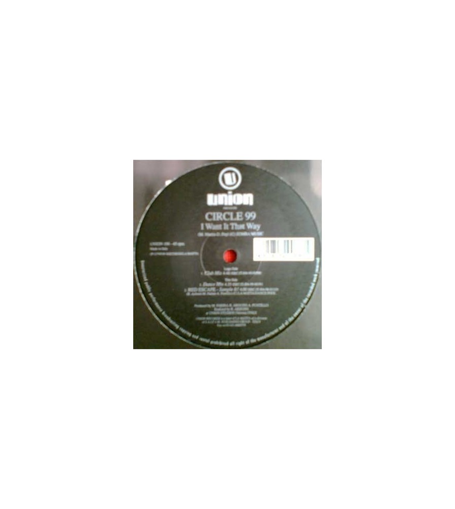 Circle 99 ‎– I Want It That Way 