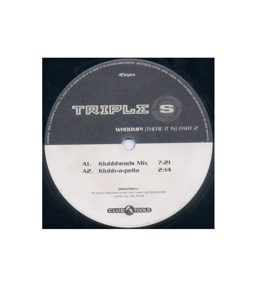  Triple S ‎– Whoomp! (There It Is) Part 2 
