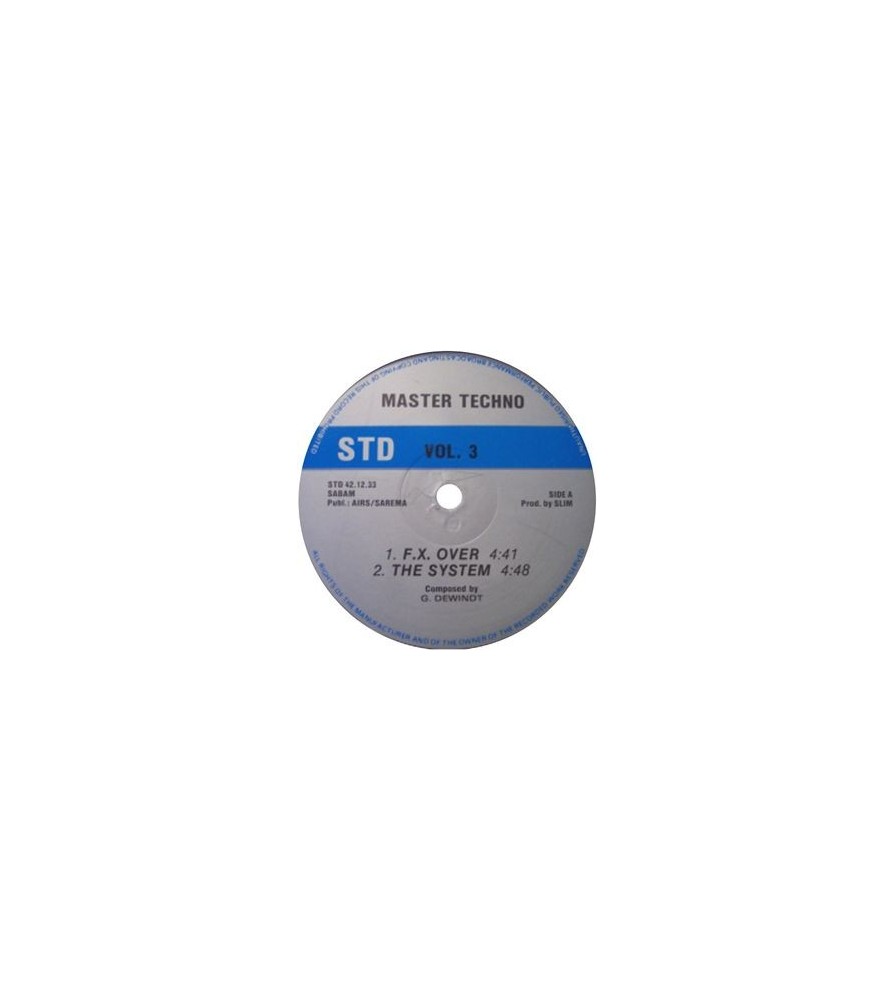 Master Techno ‎– Vol. 3 