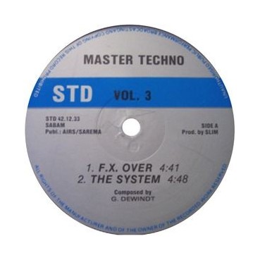 Master Techno ‎– Vol. 3 