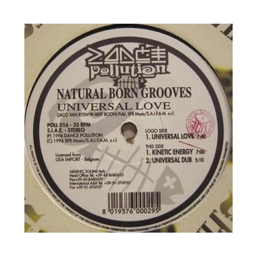 Natural Born Grooves ‎– Universal Love (DANCE POLLUTION)