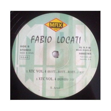 Fabio Locati - XTC Vol. 4 (PELOTAZO REMEMBER¡¡)