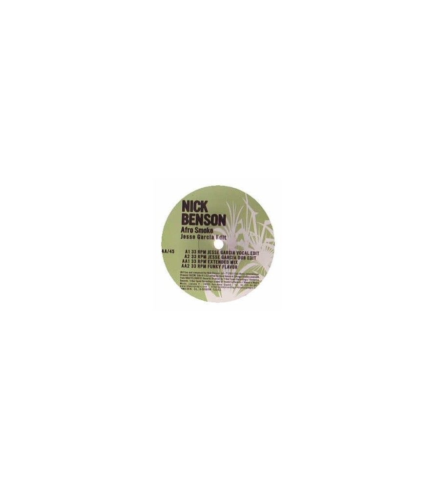 Nick Benson ‎– Afro Smoke 