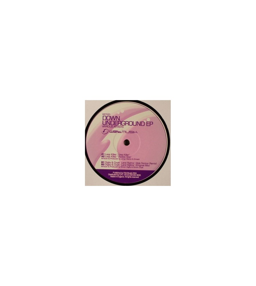 Loop Killaz / Digby & Coyle ‎– Down Underground EP 