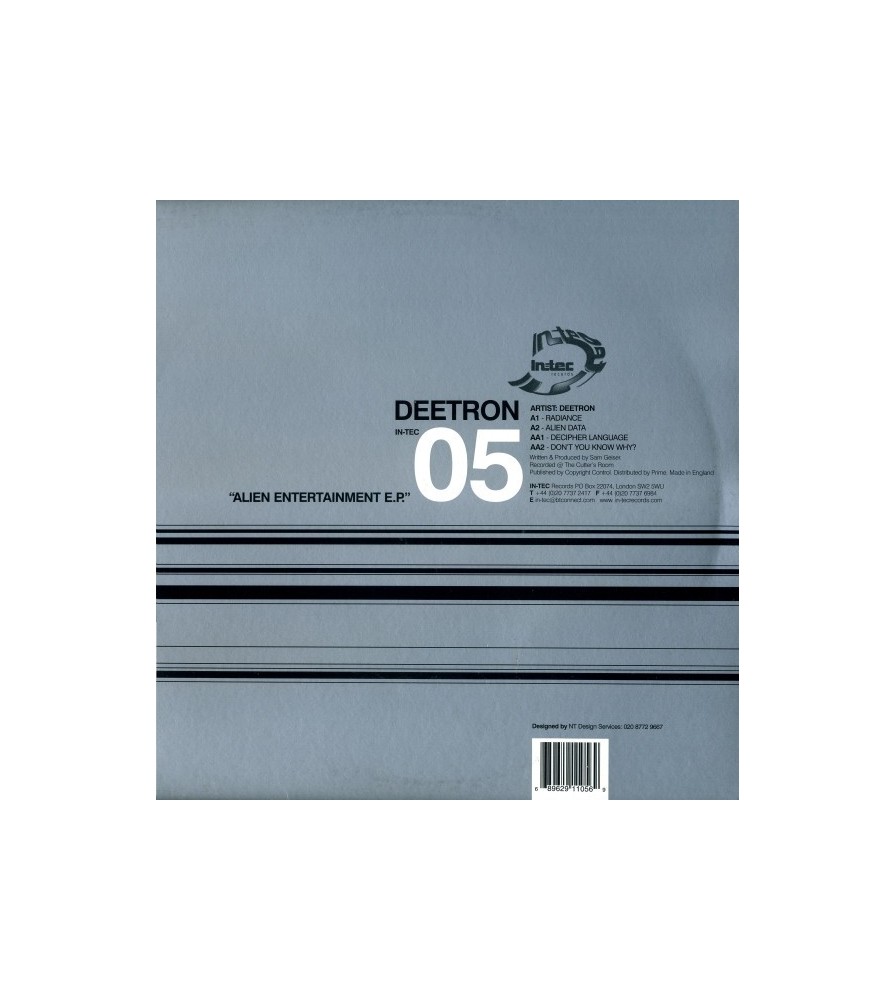 Deetron ‎– Alien Entertainment EP