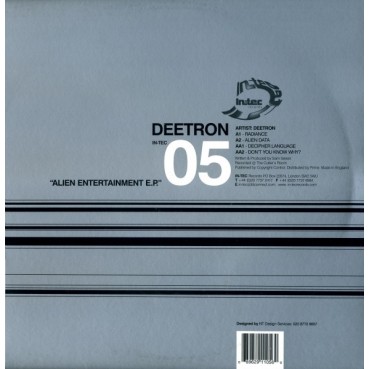 Deetron ‎– Alien Entertainment EP