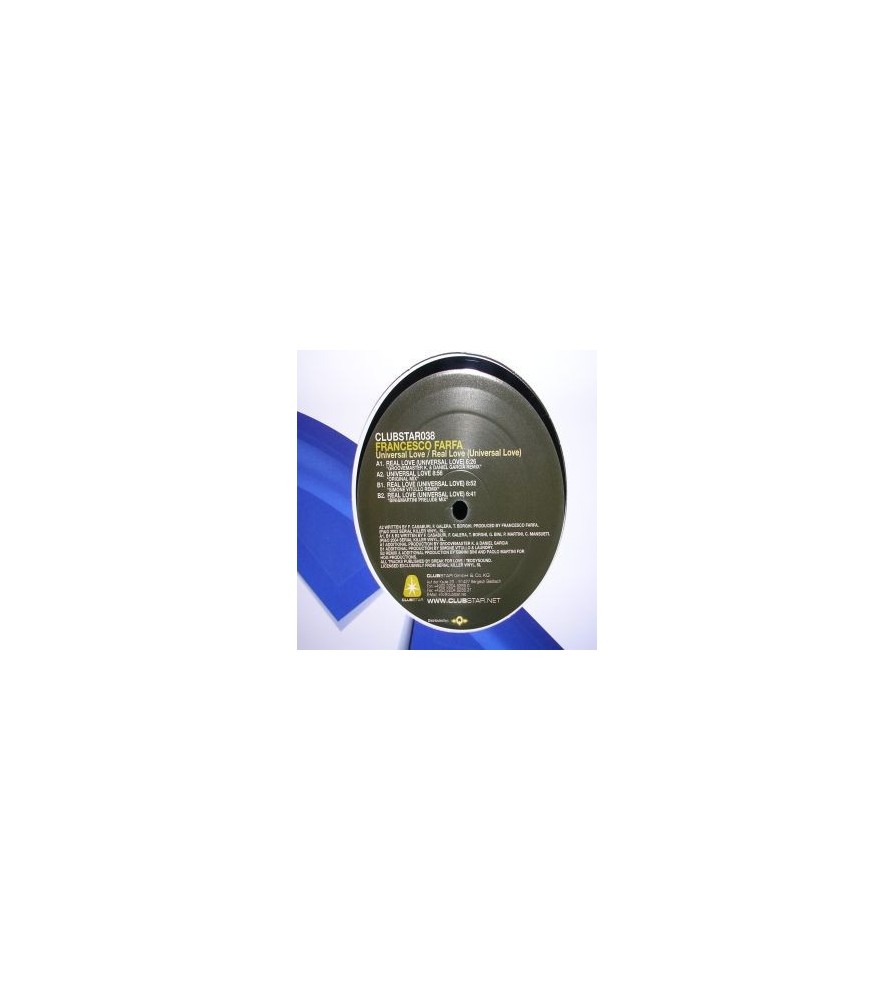Francesco Farfa ‎– Universal Love / Real Love (Universal Love) 