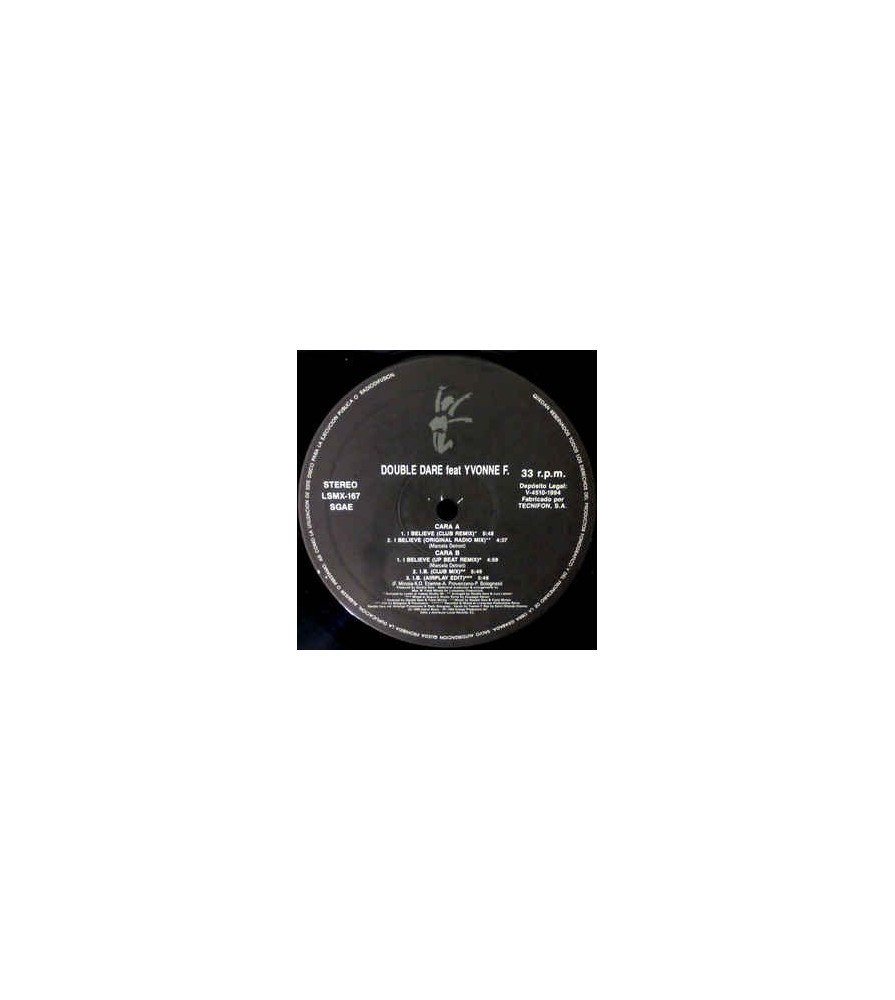 Double Dare Feat. Yvonne F – I Believe (Remix) (LUCAS RECORDS)