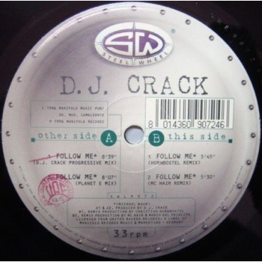 DJ Crack ‎– Follow Me (In This Analog World) (Mix & Remix)