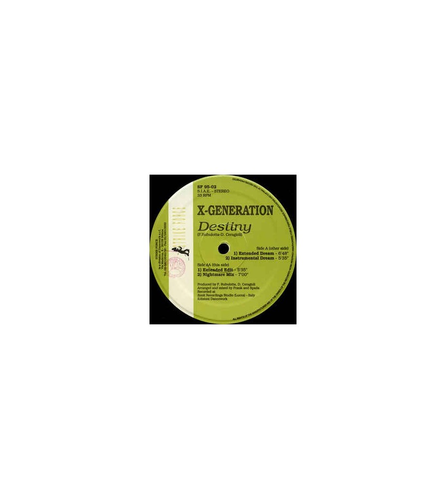 X-Generation ‎– Destiny